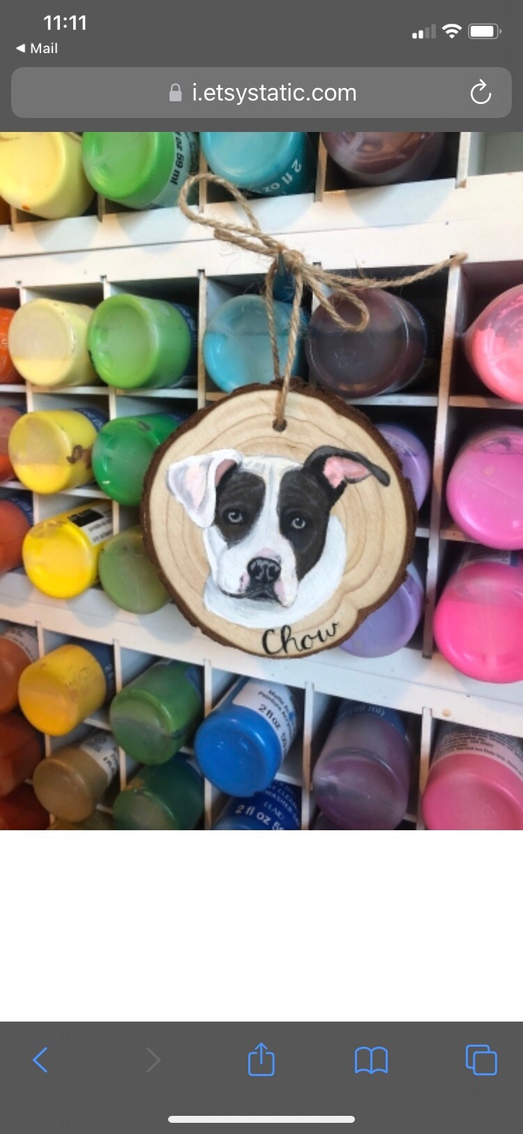 Custom Pet Portrait Ornaments, hand painted pet ornament, personalized pet memorial, pet lovers gift, custom dog portrait