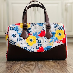 Swoon Patterns: Blanche Barrel Bag PDF Vintage Bag Purse Sewing Pattern ...