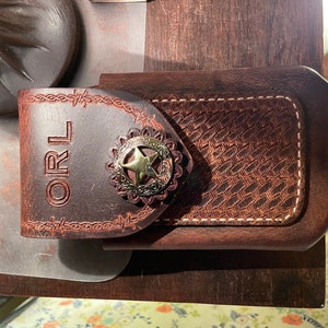 Leather Phone Holster Made With Genuine Buffalo Leather by Moonster –  Moonster Leather Products