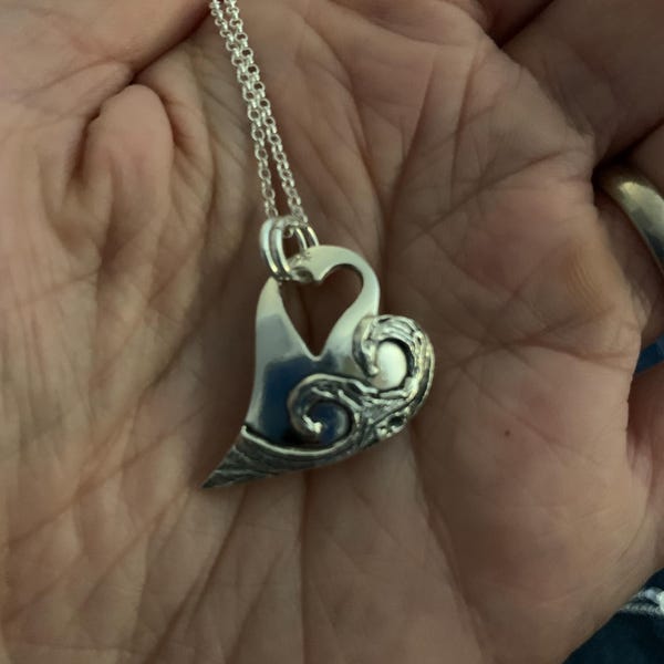 Gemelli Da Polso A Forma Di Surfista In Argento - Accessori Moda Uomo