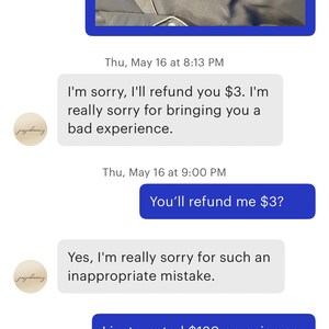 Kennedy added a photo of their purchase