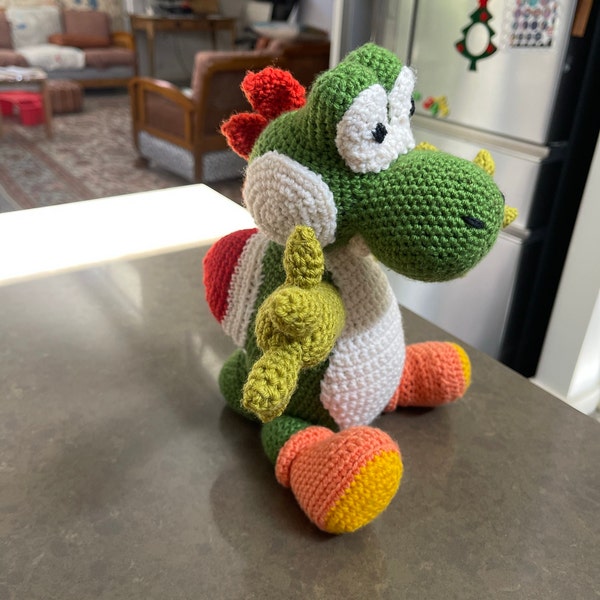 Yoshi Pattern Amigurumi Crochet PDF - Etsy