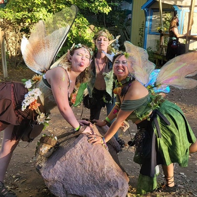 Burning Man Clothing, Pixie Clothing, Diva Skirt, Pixie Skirt, Festival ...