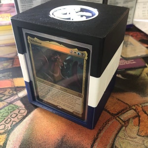 MTG EDH Commander Deck Box W/ Toploader Slot for Stanley Tool | Etsy