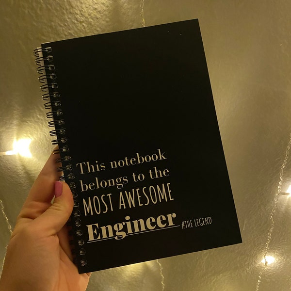Engineer Notebook Engineering Journal, Birthday Office Gifts, the ...