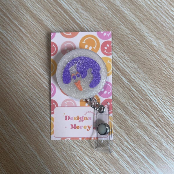 Pastel Pink Bow Badge Reel, Baby Pink Badge Reel, Nurse Badge Reel ...