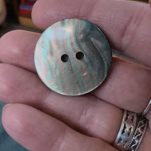 Navy Blue Horn Effect 4 Hole Rim Buttons 15mm 18mm 21mm 23mm and 25.5mm ...