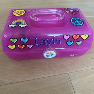 Caboodle, Kid Makeup Case, Makeup Organizer, Makeup Storage, Personalized  Caboodle,jewelry Case, Cosmetic Case, Accessory Storage, Kids Case 
