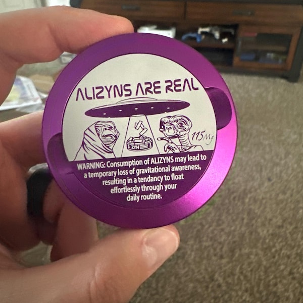 Metal Zyn Can, Metal Snus Can, Zyn Tin, Snus Container, Snus Holder ...