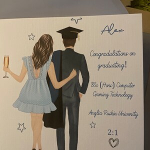 Boyfriend graduation hot sale card