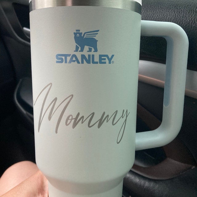 Personalized Engraved Stanley Quencher 40 oz 30 oz 20 oz | Dishwasher Safe  Tumbler | Stanley Brand Cup with Handle | Engraved NOT Stickers — Oceanic