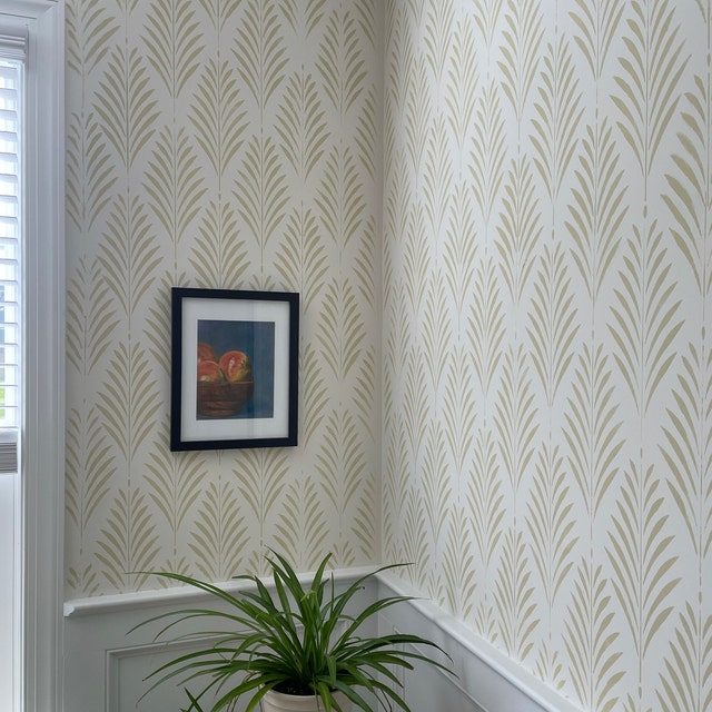 Fern Pattern Wall Stencil Large Wall Stencils for Painting Transform Your  Decor to Reflect Your Style Stencils for Walls 