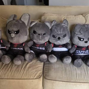 SKZOO Dark Mode Fanmade 3RACHA 40CM Plushies - Etsy