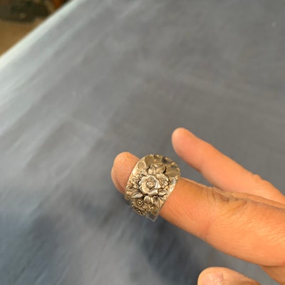 Spoon Ring the jubilee Spoon Ring 1953 Handmade From Authentic, Vintage ...