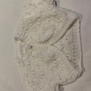 Baby/toddler Flower Embellished Cardigan Knitting Pattern PDF - Etsy UK