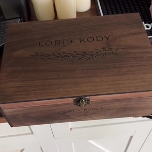 Kaley added a photo of their purchase