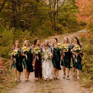 silk slip dress bridesmaid