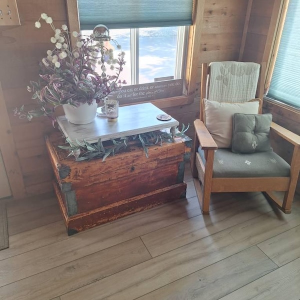 Wood Riser With Feet Modern Farmhouse Decor Rustic Home Decor Table ...