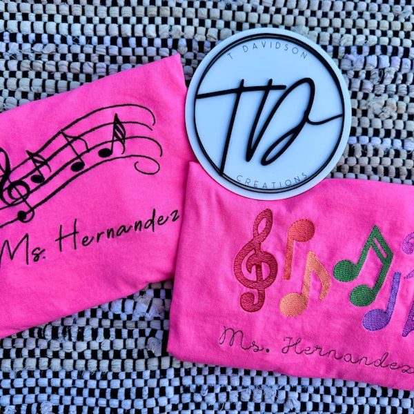 Music Notes Embroidery Patterns | Musical Note DST File | Music Note ...