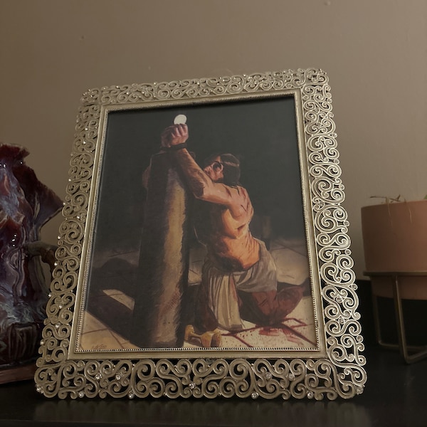 Jesus Scourged at the Pillar Art Print | Catholic First Communion Gift ...