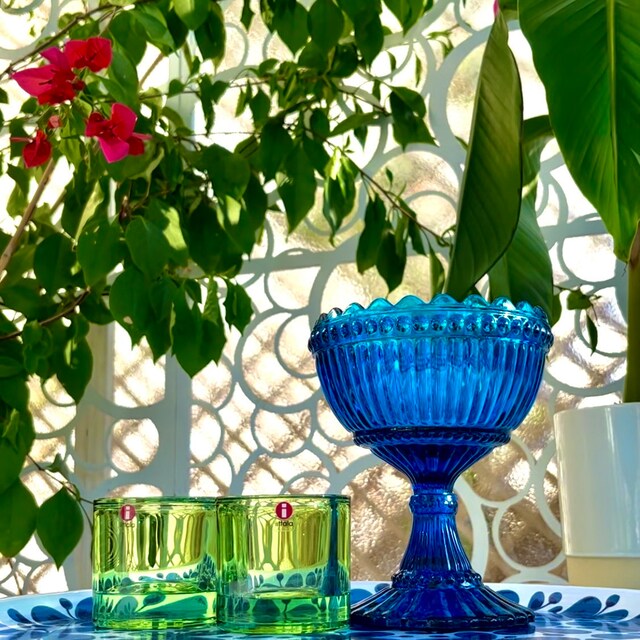 Iittala: One Lime KIVI Candle Holder Bowl, Designed by Heikki