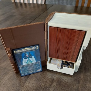 100-card+ Necronomicon Deck Box | EDH | Commander | MTG Magic the