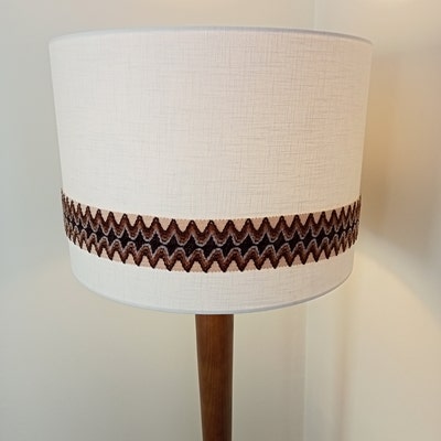Retro Lampshade Original 70s Wallpaper Geometric Retro - Etsy UK