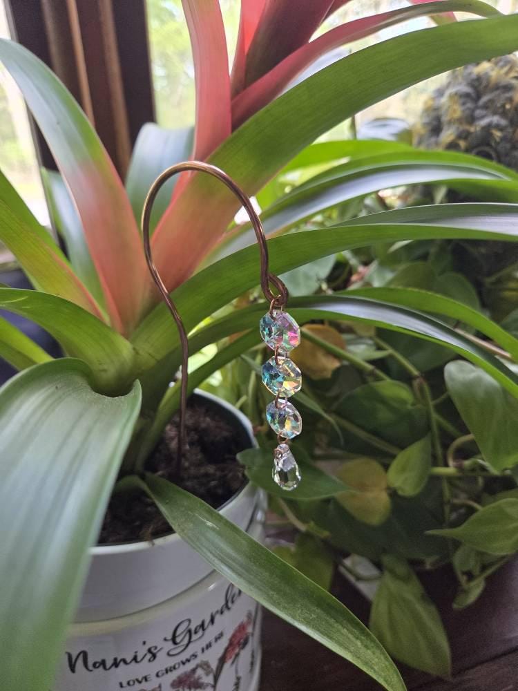 COPPER Plant Stake Sun Catchers