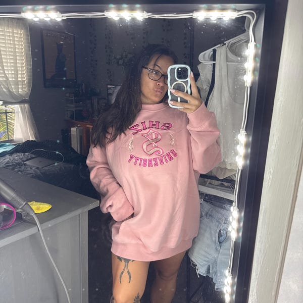 Couple - #Elfie Hashtag  Sweater