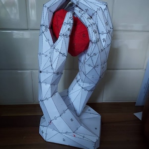 Papercraft 3d Cup of Coffe, Low Poly Papercraft Coffe Cup Template ...