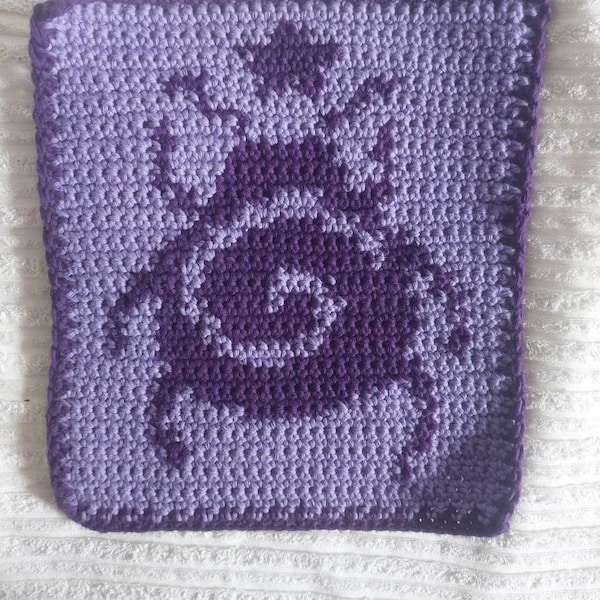 Crochet Insect Screen Spiral Bug and Star Crochet Tapestry Pattern- Insect Tapestry - Etsy