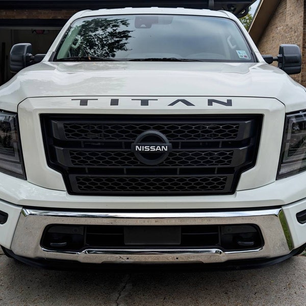 Nissan Titan Grill Decal 2023