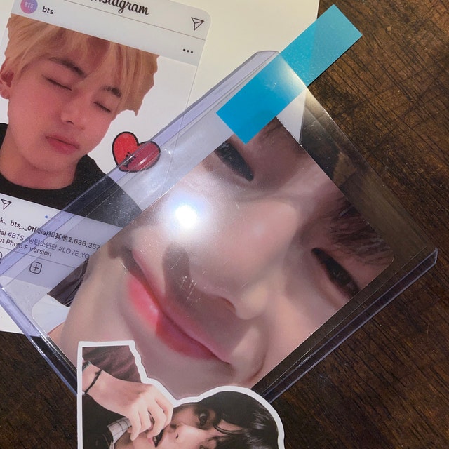 BTS OFFICIAL DICON Taehyung/v Photo-cards (sold Individually) - Etsy