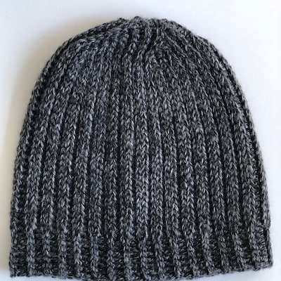 Crochet Pattern: Men's Reversible Knit Look Beanie Sizes - Etsy