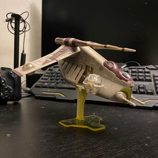 Micro Galaxy Squadron LAAT Display Stand - Etsy
