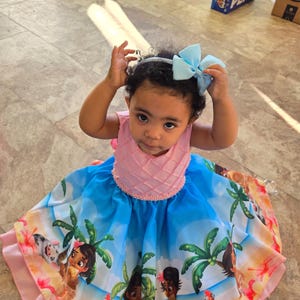 Moana Baby Dress/ Moana Birthday Outfit/ 2nd 3rd 4th Party Dress/ 1st Birthday Dress/ Moana Birthday Dress Costume/ Moana tutu/ 1st birthday