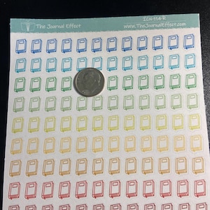 WEEKLY HABIT Tracker Table, Functional Label Planner Stickers for Erin ...