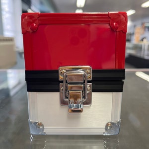yugioh metal deck box UAONO Card for MTG, 100+ Deck Case with 2 Dividers, PU Leather Storage Box, Compatible with Collectible Trading Cards (Black & Red, Sky Dragon) : Toys & Games the new Double Deck Box can hold everything needed to Duel anywhere Yugioh: Yugi's Legendary Deck.