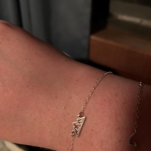 Customer photo, Mountain Range Bracelet