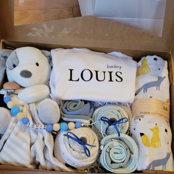 Qute Unisex / Gender Neutral / Boy / Girl Baby Gift Box , 2 Baby ...