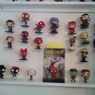 50 Pop Vinyl Wall Display shelf Pack of 50 Stands. - Etsy