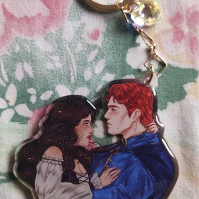 Lou X Reid SERPENT AND DOVE Inspired Acrylic Keychain - Etsy