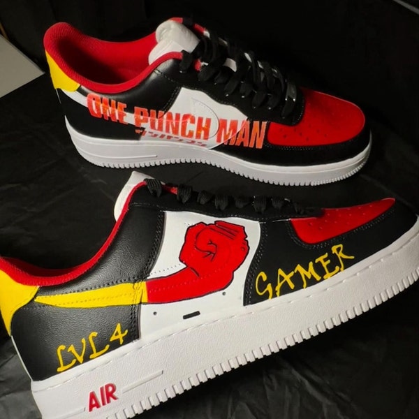 custom air force 1 red bottoms