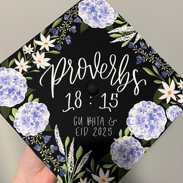 Teacher Graduation Cap, Graduation Cap Topper, Graduation Cap for ...