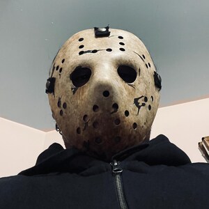Never Hike Alone Ghost Jason Hockey Mask - Friday the 13th - Etsy
