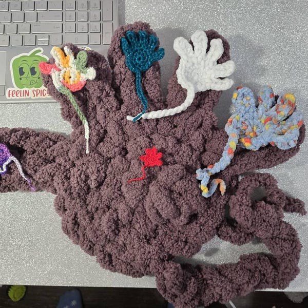 Sticky Hand Crochet Pattern - Etsy