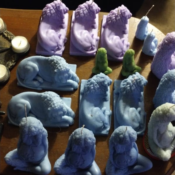 Chess King Queen Knight Rook Silicone Candle Mold - Mold for Candle ...