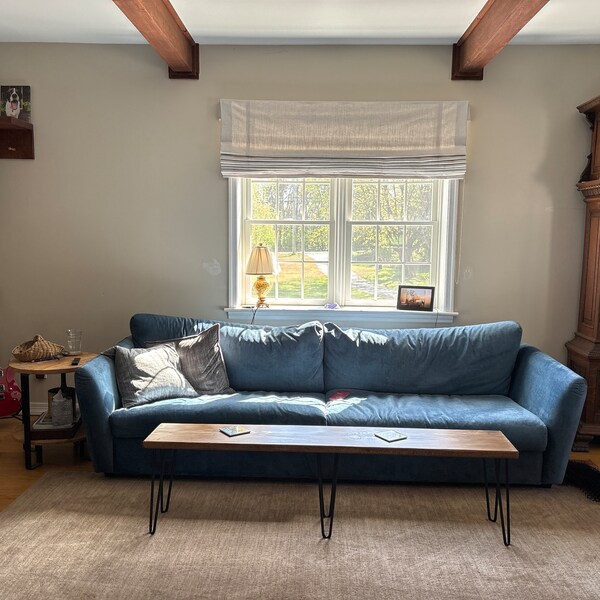 Narrow Coffee Table | Small Coffee Table | Rustic Coffee Table | Small ...