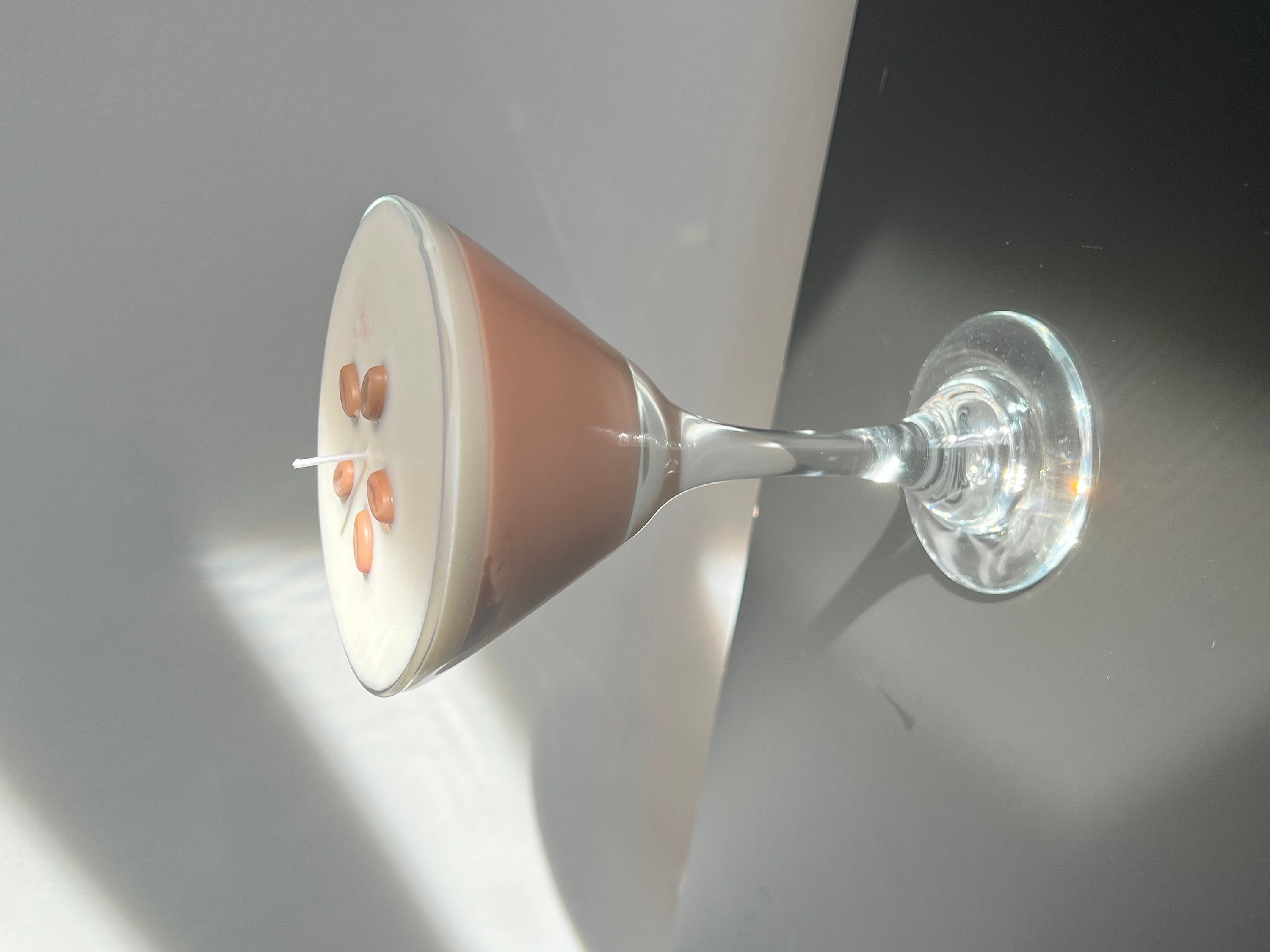Espresso Martini Candle - Coupe Glass / Coffee Candle / Espresso Martini Lovers / Espresso Lovers
