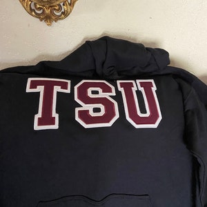 Two Layers Double Applique Athletic Sport High School Team Players ...